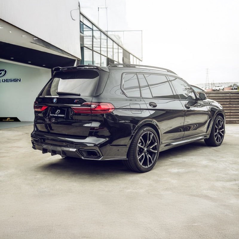 BMW X7 (G07) Future Design Carbon Fibre Rear Roof Spoiler