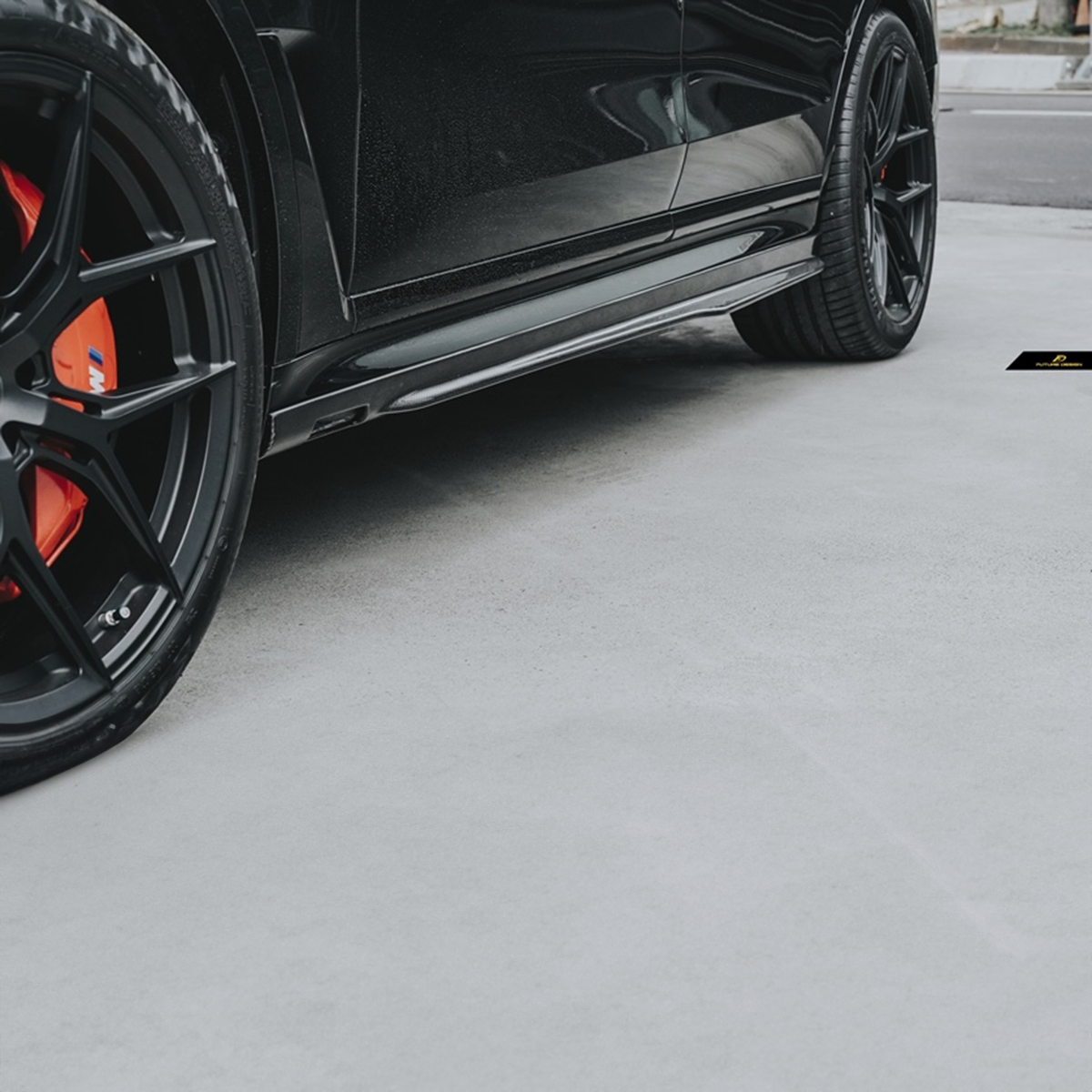 BMW X7 (G07) ​​Jupes latérales en fibre de carbone Future Design