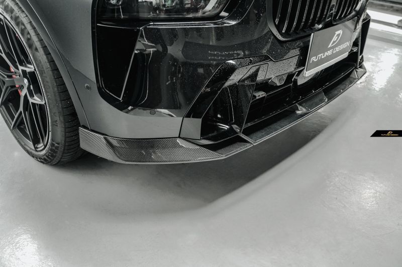 BMW X7 LCI (G07) Future Design Carbon Fibre Front Lip Spoiler