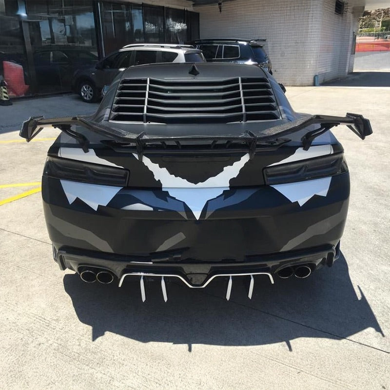 Chevrolet Camaro (6th Gen.) VULTURE Style Carbon Fibre Rear Spoiler Wing