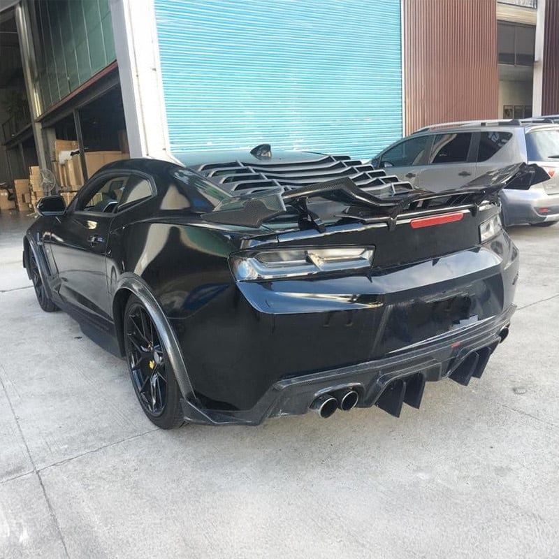 Chevrolet Camaro (6th Gen.) VULTURE Style Carbon Fibre Rear Spoiler Wing - Twenty Two Tuning Rear Spoiler