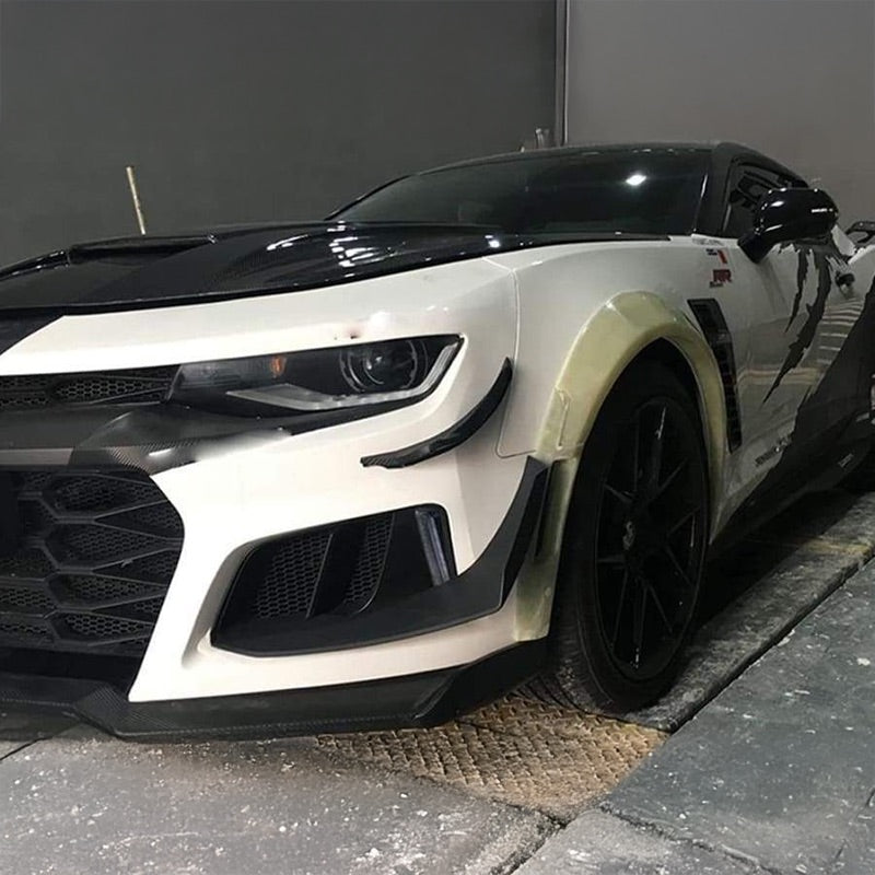 Chevrolet Camaro (6th Gen.) VULTURE Style Carbon Fibre Wheel Arch Trims