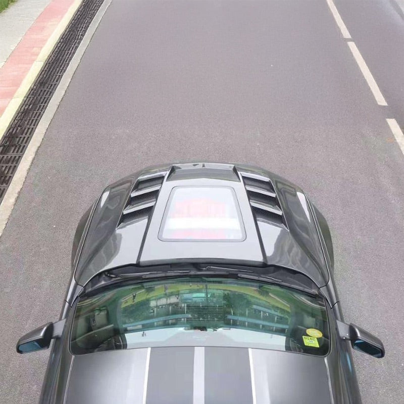 Ford Mustang (6th Gen.) GT Style Carbon Fibre Hood/Bonnet Replacement