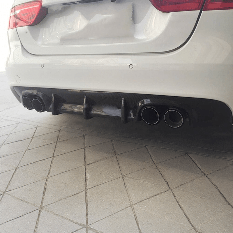 Jaguar XE (X760) OEM+ Quad Exhaust Carbon Rear Diffuser