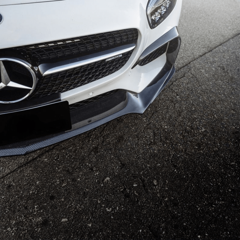 Mercedes Benz AMG GT S (C190/R190) Renntech Style Carbon Fibre Front Lip Spoiler - Twenty Two Tuning Front Lip