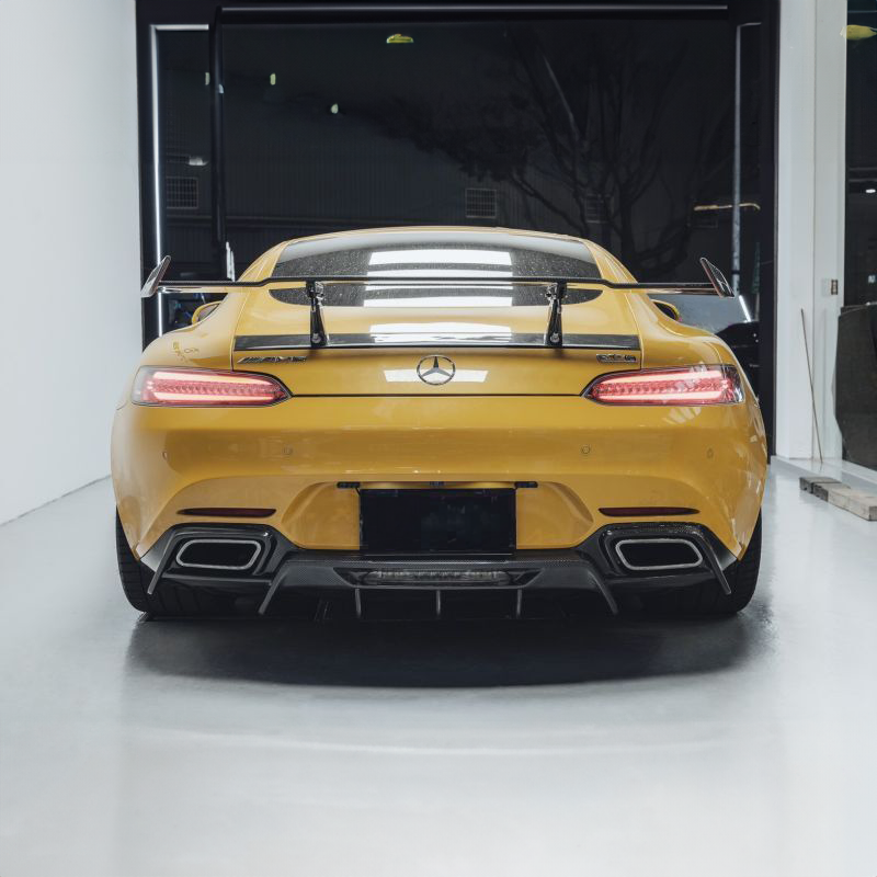 Mercedes Benz AMG GT S (C190/R190) Renntech Style Carbon Fibre Rear Diffuser