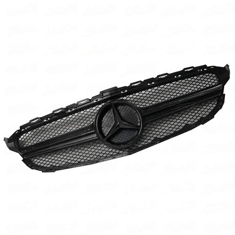 Mercedes Benz C-Class (W205/S205) C63 Style Carbon fibre Front Grille