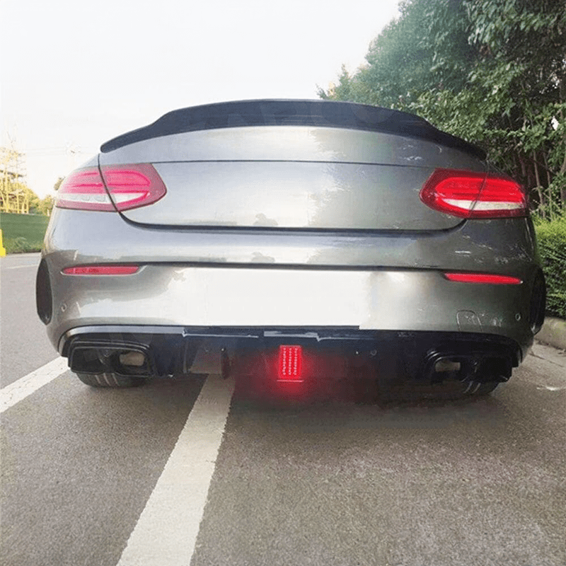 C63 Style Rear Diffuser Mercedes Benz C63 C205/A205 BRABUS Carbon Rear Diffuser