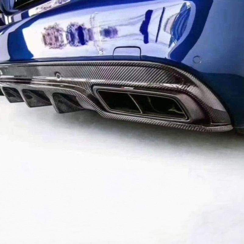 Mercedes Benz C63 (W205/S205/C205) AK Style Carbon Fibre Exhaust Tips