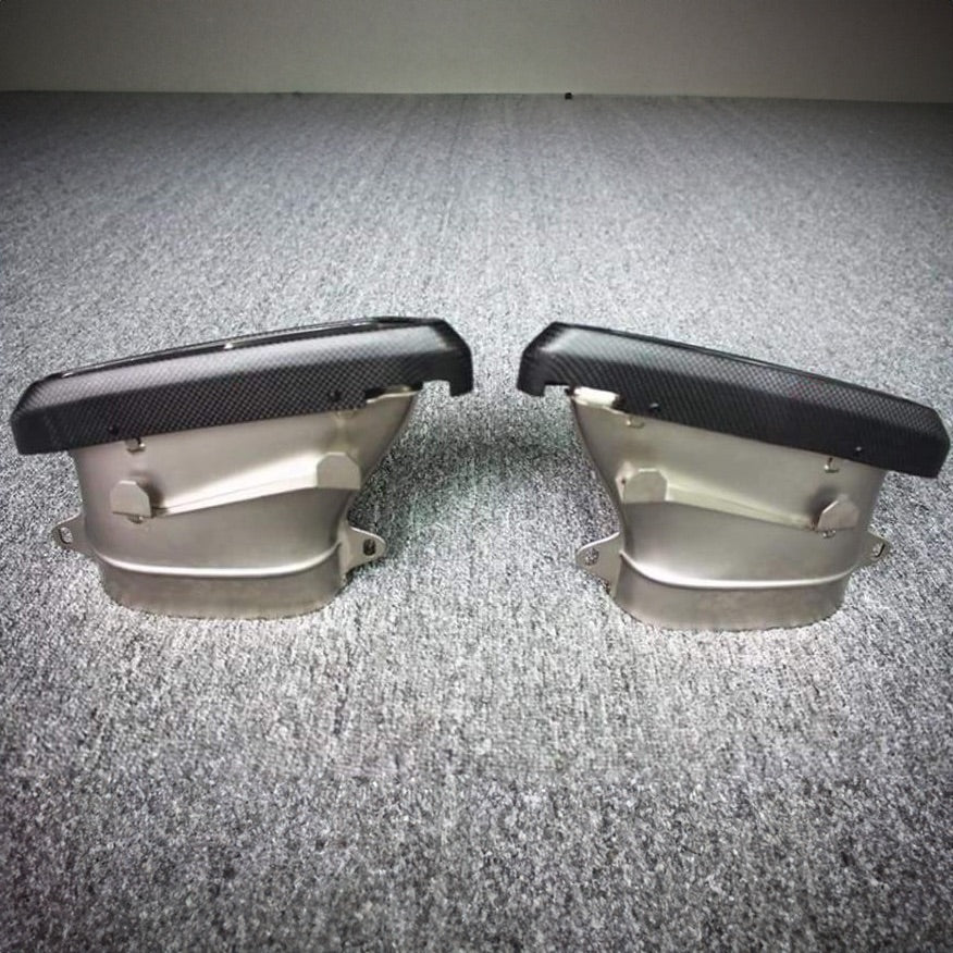 Mercedes Benz C63 (W205/S205/C205) AK Style Carbon Fibre Exhaust Tips