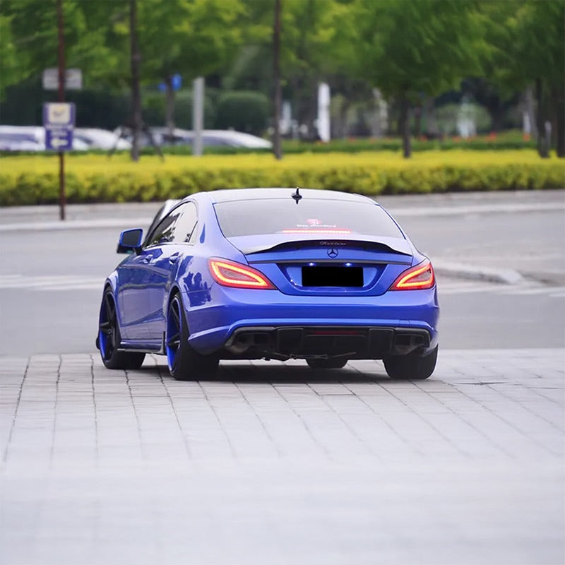 Mercedes Benz CLS-Class/CLS63 (W218) Renntech Style Carbon Fibre Rear Spoiler