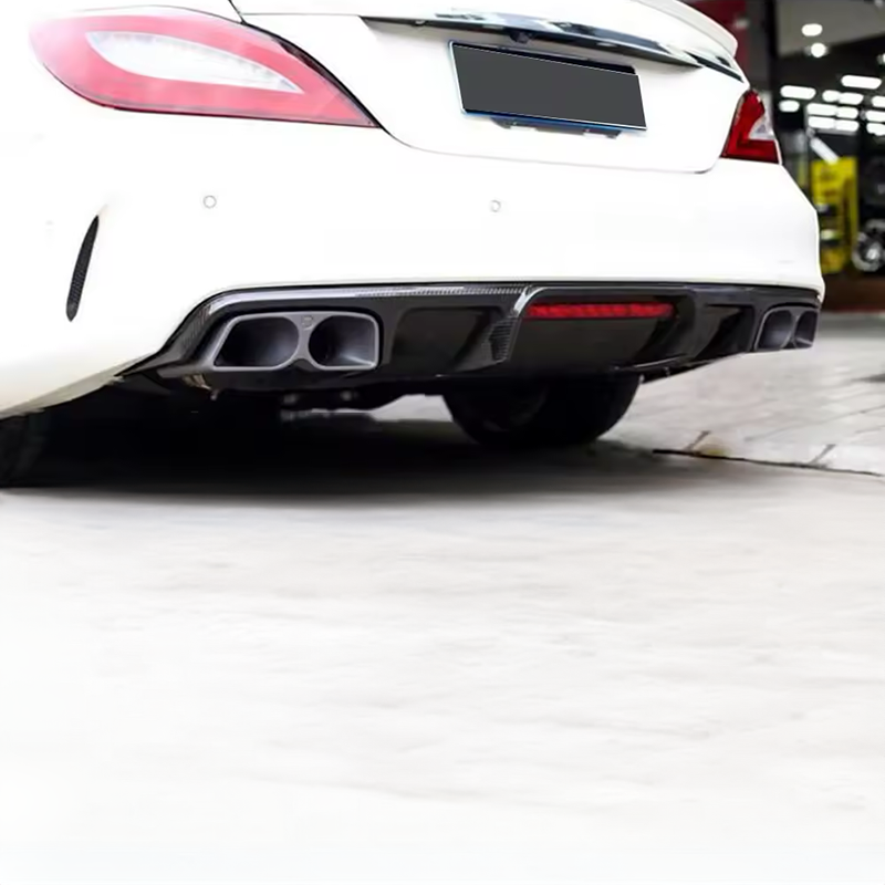 Mercedes Benz CLS63 (W218) BRABUS Style Carbon Fibre Rear Diffuser