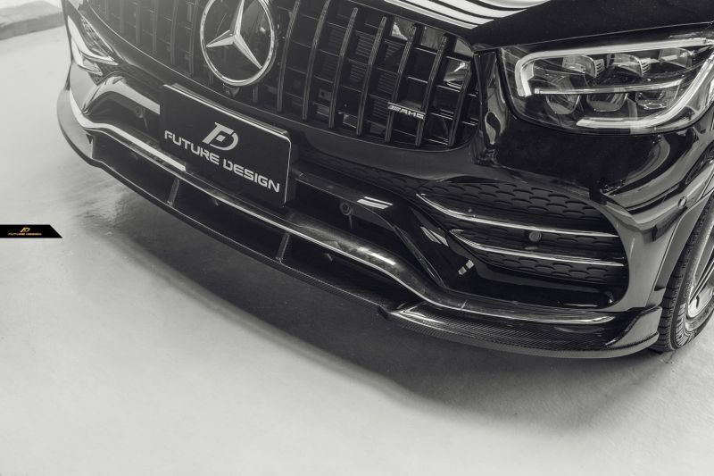 Mercedes Benz GLC-Class (W253/C253) Future Design Carbon Fibre Front Lip Spoiler