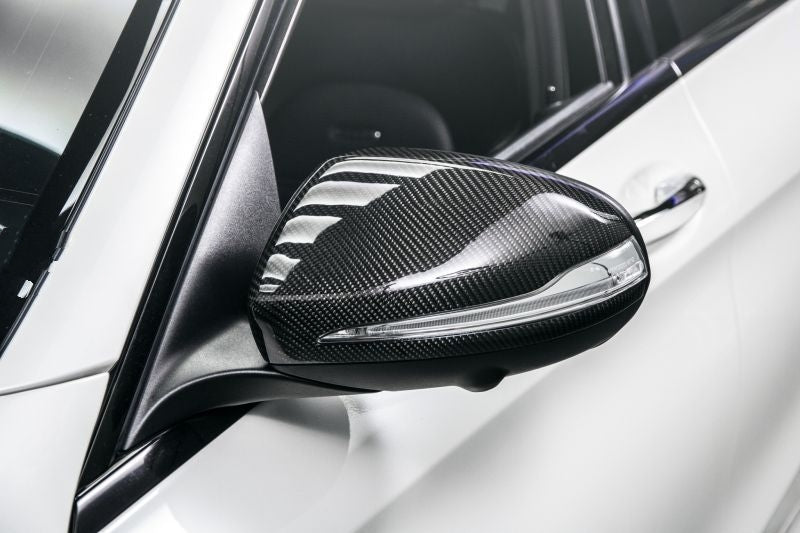  Mercedes Benz GLC-Class/GLC43 and GLC63 (W253/X253) Replacement Carbon Fibre Mirror Covers - Manufactured from 2*2 Carbon Fibre Weave, these Replacement Carbon Fibre Mirror Covers add a touch of class to one of the most prestigious Mercedes Models with the GLC-Class Full Replacement Carbon Fibre Mirror Covers you can be sure that your GLC-Class will stand apart from the rest. 