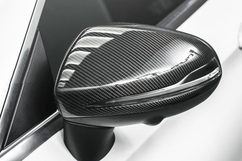  Mercedes Benz GLC-Class/GLC43 and GLC63 (W253/X253) Replacement Carbon Fibre Mirror Covers - Manufactured from 2*2 Carbon Fibre Weave, these Replacement Carbon Fibre Mirror Covers add a touch of class to one of the most prestigious Mercedes Models with the GLC-Class Full Replacement Carbon Fibre Mirror Covers you can be sure that your GLC-Class will stand apart from the rest. 