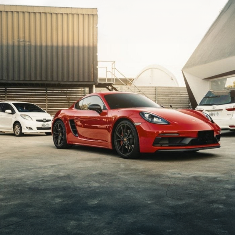 Porsche Cayman/Boxter (718) OEM+ Carbon Fibre Intake Vent Trims