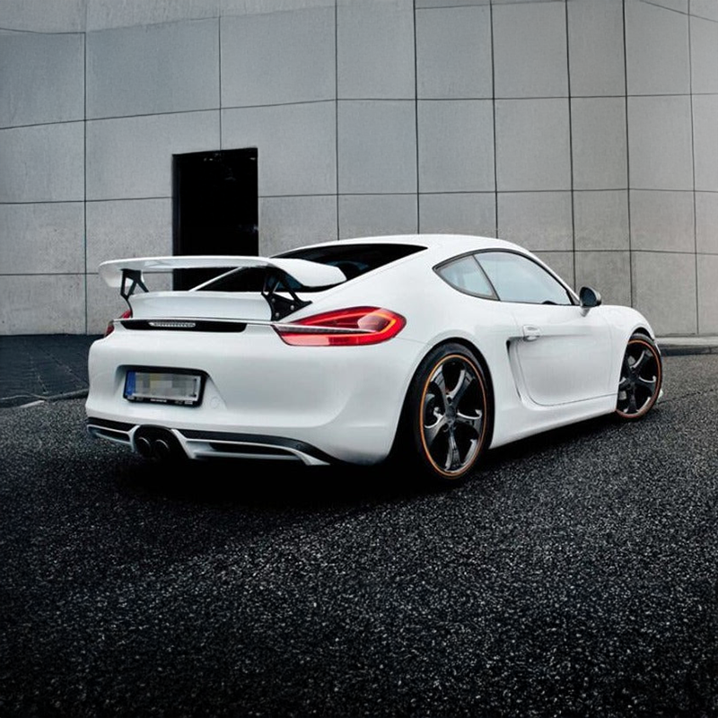 Porsche Cayman/Boxter (718) Techart Style Carbon Rear Wing Spoiler