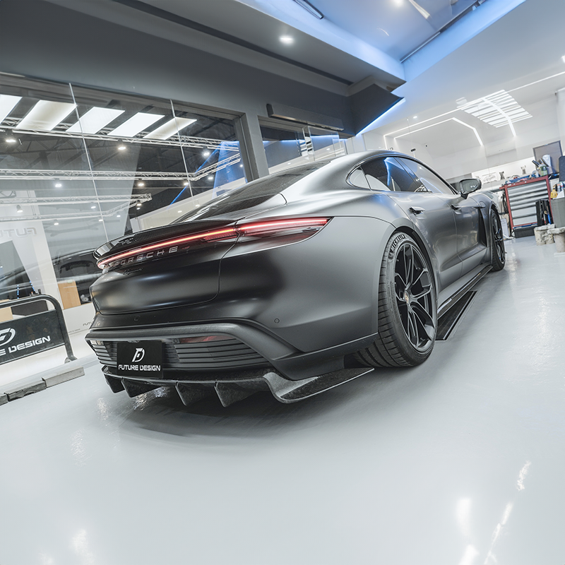 Porsche Taycan (Saloon) PSM Dynamic Carbon Fibre Rear Spoiler