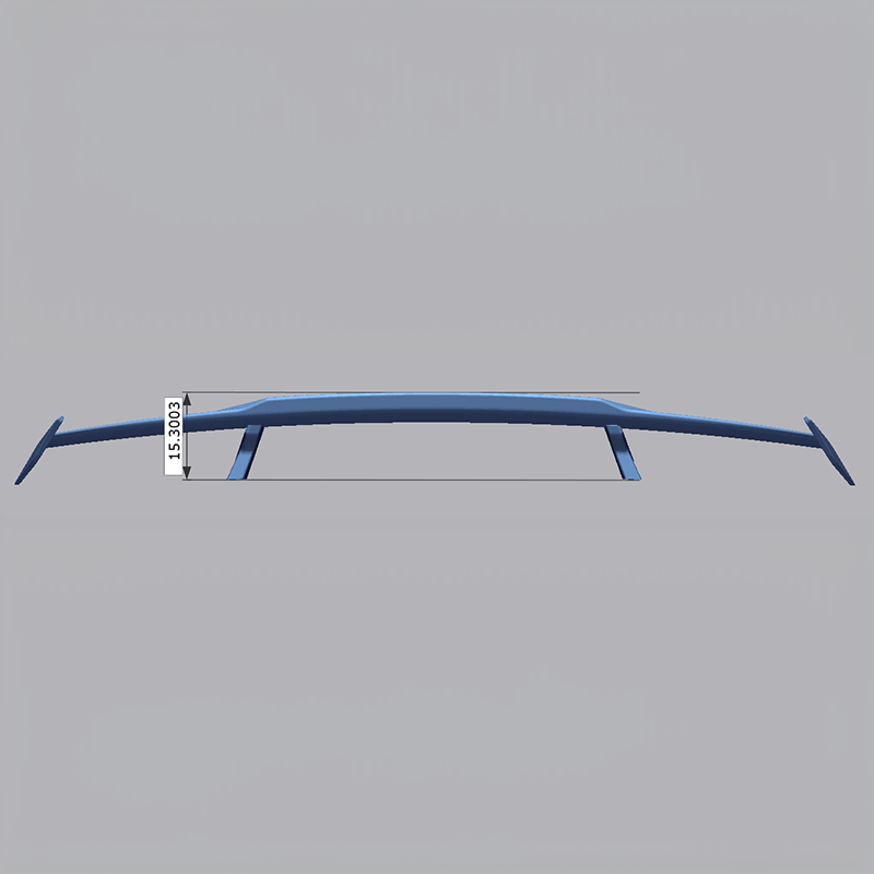 Universal Performance Style Carbon Fibre Rear Wing Spoiler - Twenty Two Tuning Rear Spoiler