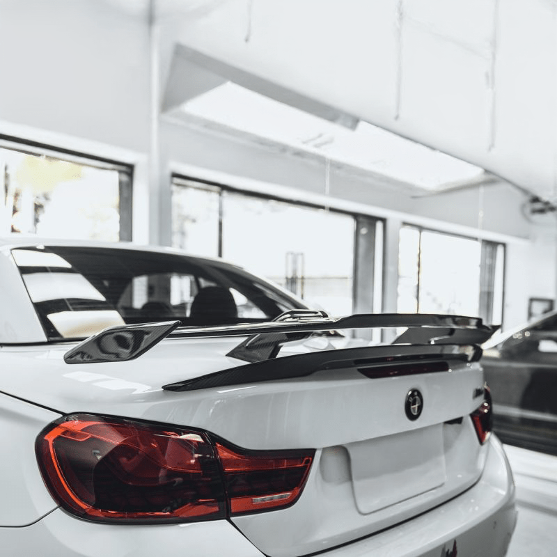 Universal Performance Style Carbon Fibre Rear Wing Spoiler - Twenty Two Tuning Rear Spoiler