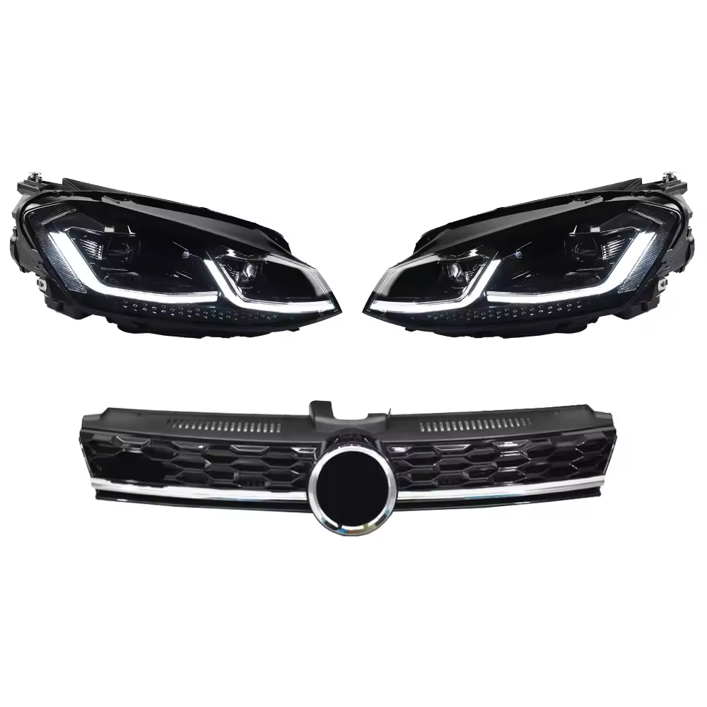 Volkswagen Golf (MK7) Headlamp and Grille Trim Kit