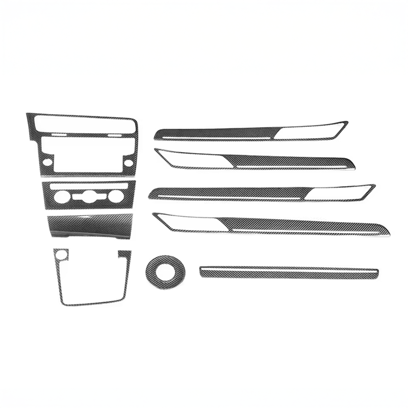 Volkswagen Golf Mk7/Mk7.5 OEM+ Carbon Fibre Interior Trim Set (LHD) SE/GTI/R - Twenty Two Tuning Interior Parts & Accessories