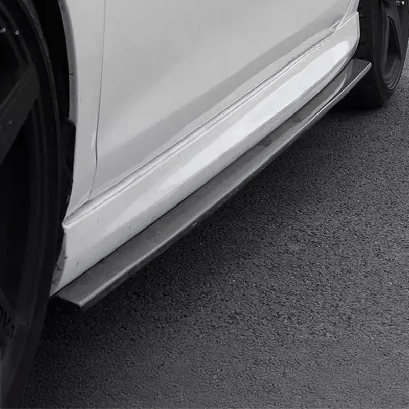 Volkswagen Golf R (MK6) MTC Style Carbon Fiber Side Skirts - Twenty Two Tuning Side Skirts