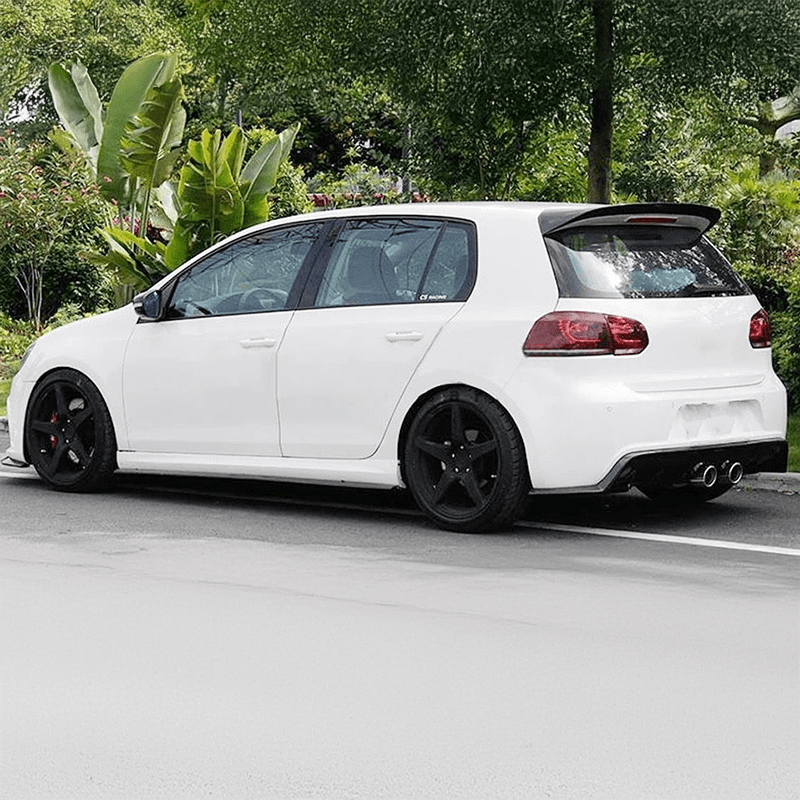 Volkswagen Golf R (MK6) MTC Style Carbon Fiber Side Skirts - Twenty Two Tuning Side Skirts