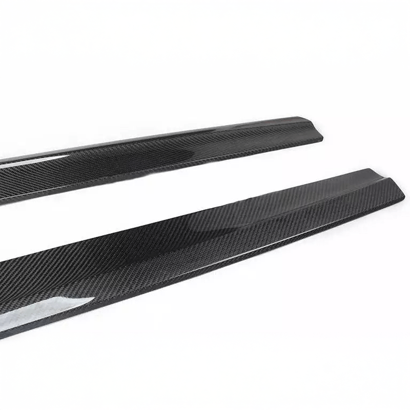 Volkswagen Golf R (MK6) MTC Style Carbon Fiber Side Skirts - Twenty Two Tuning Side Skirts