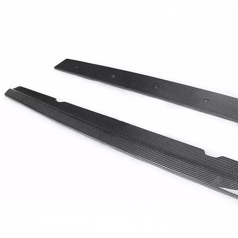 Volkswagen Golf R (MK6) MTC Style Carbon Fiber Side Skirts - Twenty Two Tuning Side Skirts