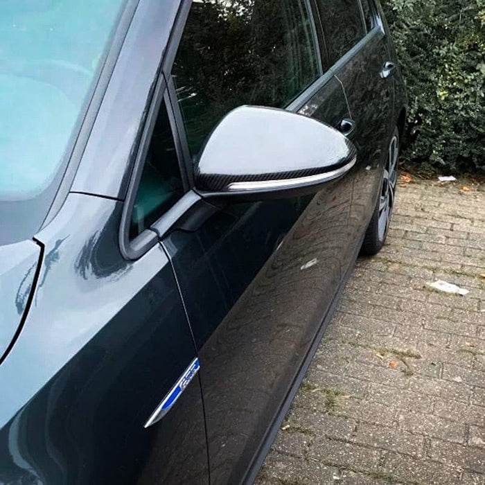 Volkswagen Golf SE/GTI/R Mk7/Mk7.5 OEM+ Carbon Mirror Covers
