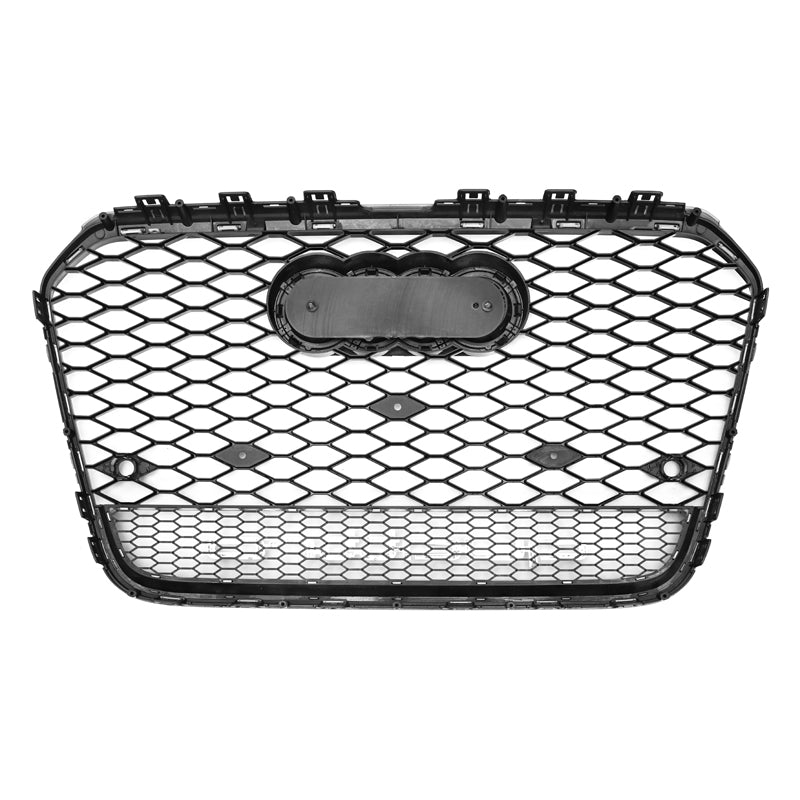 Audi A6/S6 (C7) RS6 Style Gloss Black Honeycomb Front Grille