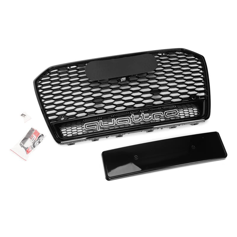 Audi A6/S6 (C7.5) RS6 Style Gloss Black Honeycomb Front Grille