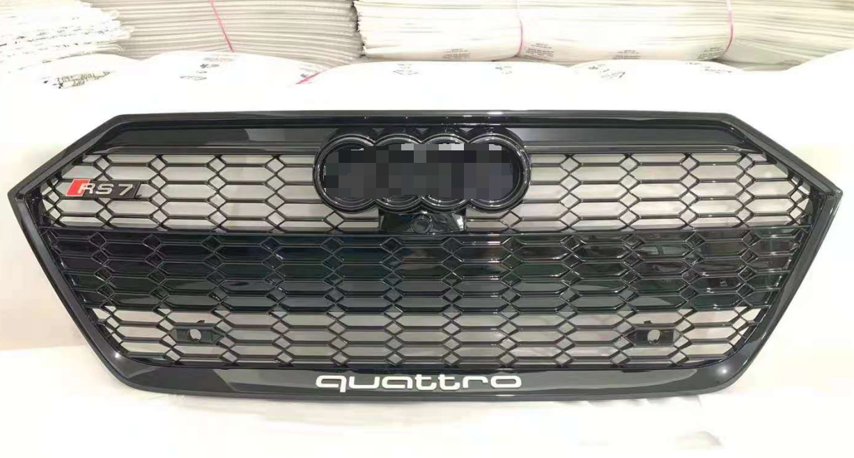 Audi A7/S7 (C8) Gloss Black OEM RS7 Style Front Grille -Manufactured from Black Plastic with a Gloss Black finish to give your A7/S7 Model that perfect finish. Inspired by the OEM RS7 Front grille styling, this product is the perfect addition to any A7/S7 C8 model. 