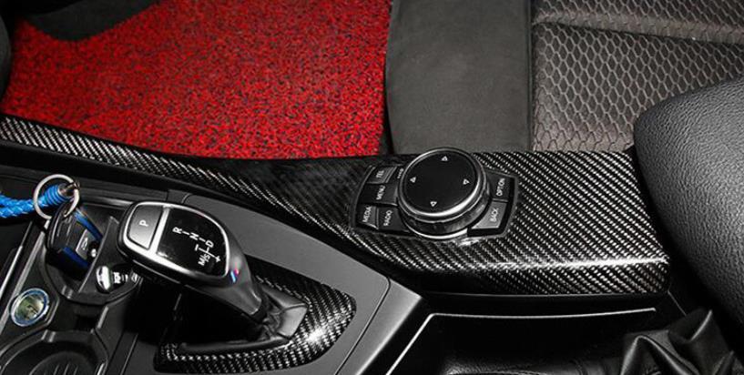 BMW 2 Series F22/F23 (LHD & RHD) Carbon Fibre Interior Trim Overlay Kit - Manufactured from 2*2 Carbon Fibre Weave to bring an updated Carbon Fibre appearance to your F22/F23 2 Series Model. We have both Dashboard Versions available, so all you need to do is check the dashboard on your vehicle and match that to our picture. 