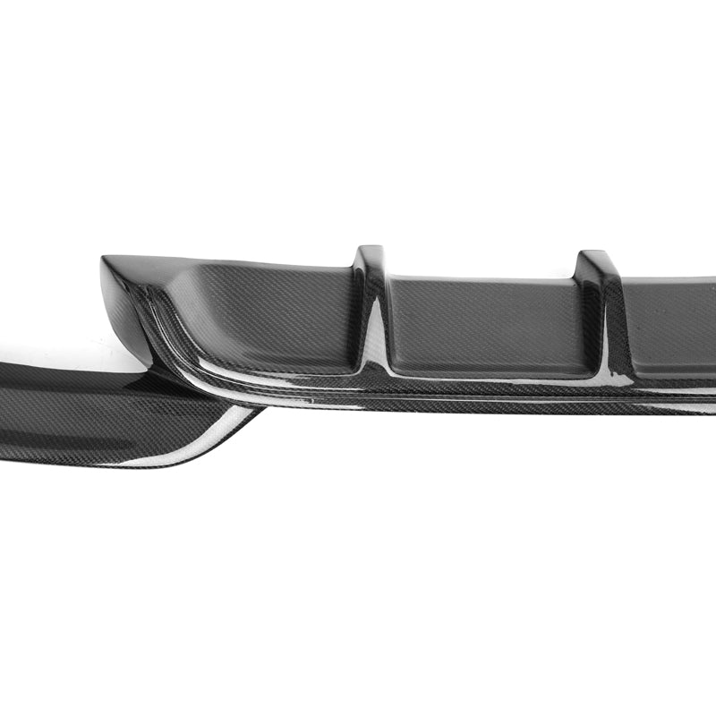 BMW 6 Series F06/F12/F13 M Sport or BMW M6 M Performance Inspired Carbon Fibre Rear Diffuser for Quad Tip Set up - This product is handcrafted to order and professionally test fitted before shipping to ensure the correct fitment is achieved. Manufactured from 2*2 3K Twill Carbon Fibre weave with FRP base giving the product a strong and durable finish. Enhance your 6 Series or M6 for those looking to either enhance their already stunning 6 Series or M6 or add a Quad Tip Exhaust System. 