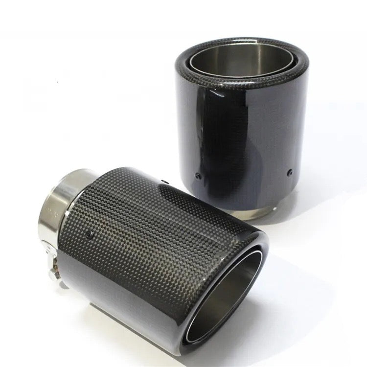 Audi S4 (B8/B8.5) AK Style Carbon Fibre Exhaust Tips