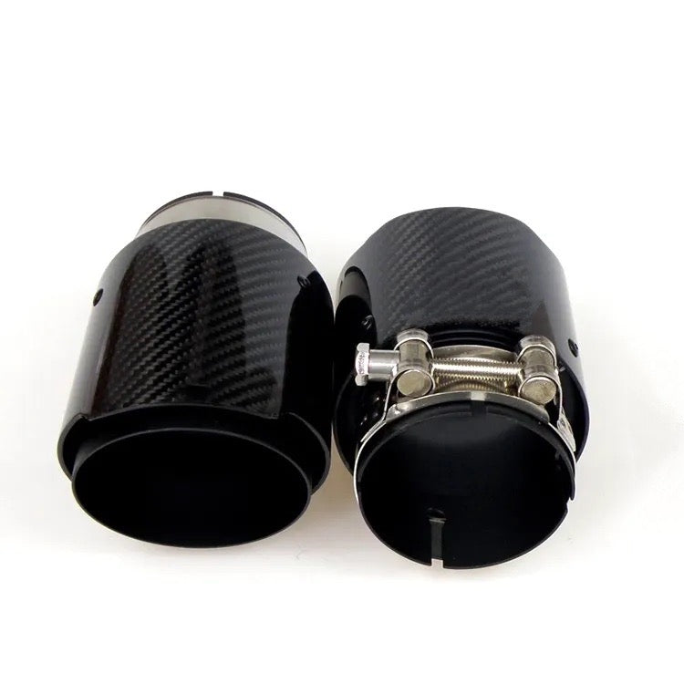 Audi S4 (B8/B8.5) AK Style Carbon Fibre Exhaust Tips