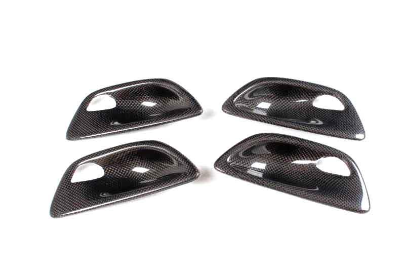 BMW F10/F11/F18 5 Series Carbon Fibre Interior Door handle open trims - Manufactured from 2*2 3K Twill Carbon fibre and FRP to add details of carbon to your 5 Series BMW. This part is reserved for those that love the little details as much as we do. 
