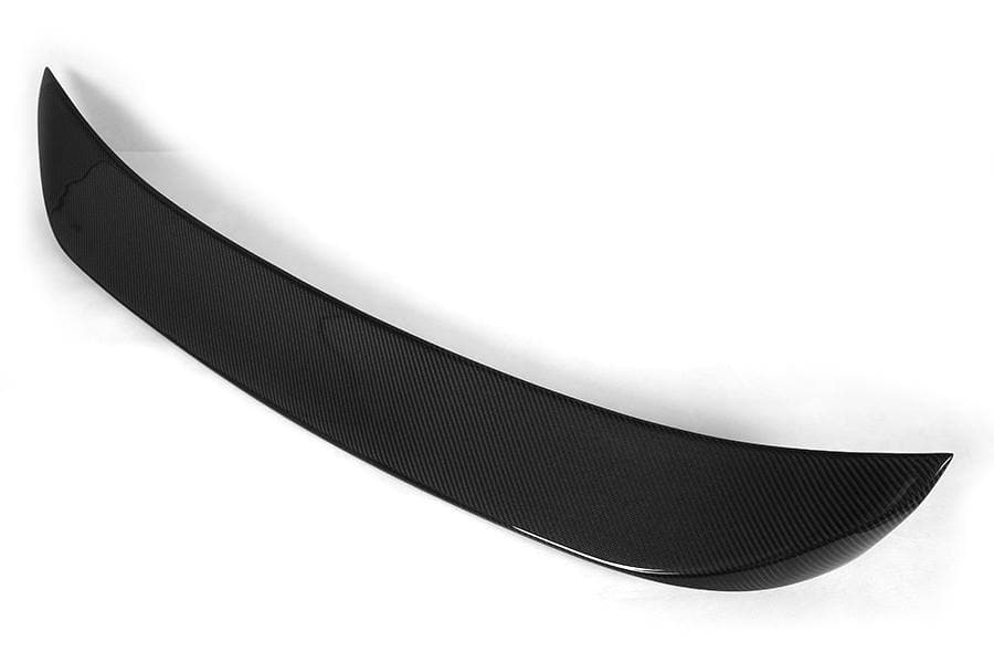 BMW F10 5 Series and M5 Ducktail Style Carbon Fibre Rear Lip spoiler. For the F10 5 Series and M5 Models between 2010 and 2017. This M5 Style Spoiler is manufactured from Carbon Fibre and FRP, making this product seriously strong and light to increase downforce with minimal weight increase to your 5 Series BMW. Manufactured by our own factory to be a Ducktail Inspired product. 