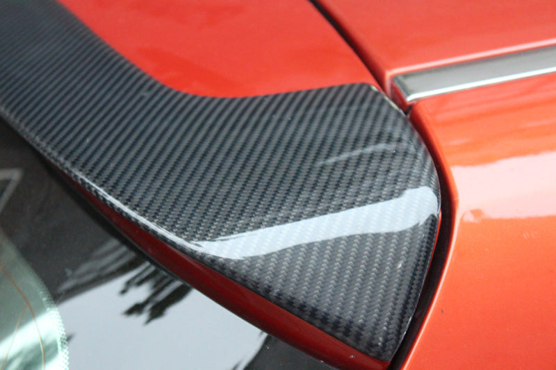 BMW F20/F21 1 Series M Performance Style Carbon Fibre Rear Roof Spoiler - Inspired by BMW's M Performance Styling for the F2X 1 Series Models, this product is the perfect addition if you are looking to keep your M135I/M140I 1 Series with the M Performance Styling. With its minimalist changes, this spoiler accents the 1 Series shape perfectly. 