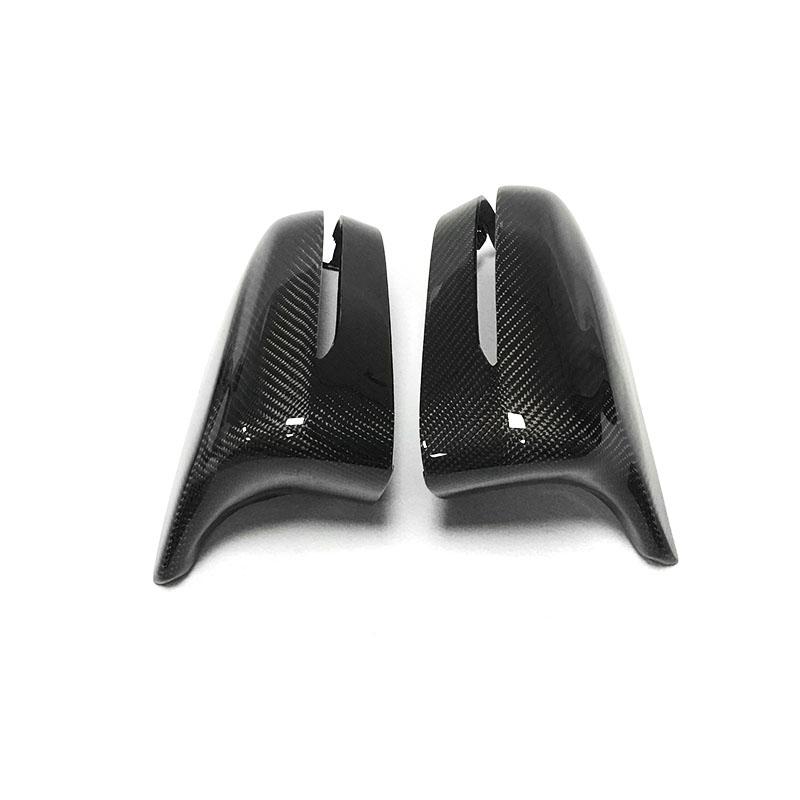 BMW 4 Series/I4 (G22/G23/G26) M Style Carbon Fibre Replacement Mirror Covers - Manufactured from Real Carbon Fibre with an ABS Plastic base to ensure this product's fitment is perfect for your G22/G23/G26 4 Series and I4 BMW Model. Taking inspiration from the M Styling, this product has a modified solid top point section to meet the door without impeding the mirror folding capability. 