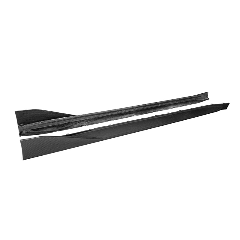 BMW G80/G82/G83 M3/M4 M Performance Style Carbon Fibre Side Skirts - Manufactured from 100% Pre-Preg Carbon Fibre to be a perfect fit for the G80/G82 M3/M4 Models. Taking inspiration from the masters of performance parts BMW with these M Performance Side Skirts, you will be able to add a unique touch to your new BMW G80/G82/G83 M3/M4. 