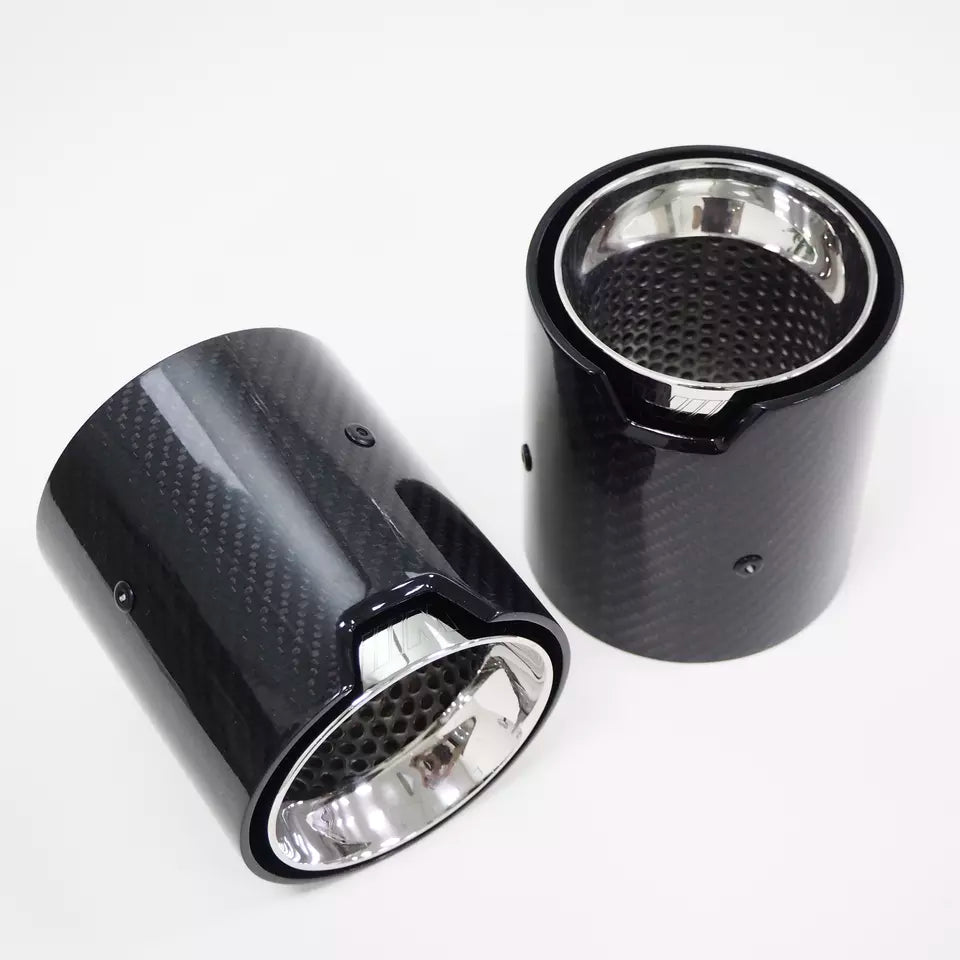 BMW M6 (F06/F12/F13) OEM M Performance Style Carbon Fibre Exhaust Tips