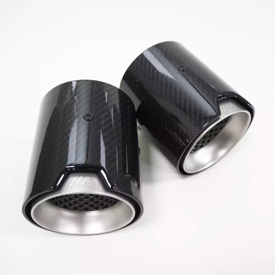 BMW M5 (F90/F90N) OEM M Performance Style Carbon Fibre Exhaust Tips