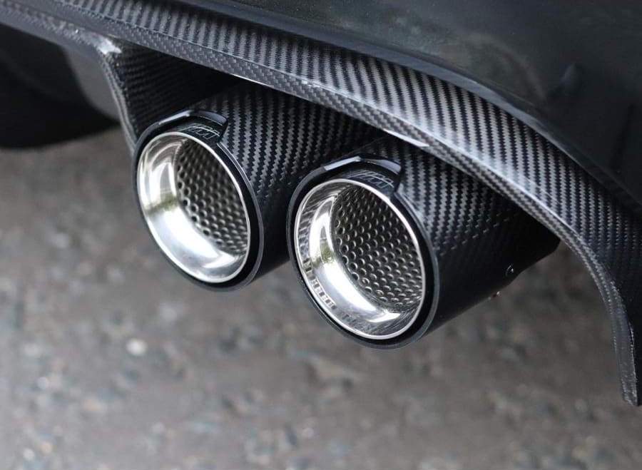 BMW M5 (F10) OEM M Performance Style Carbon Fibre Exhaust Tips