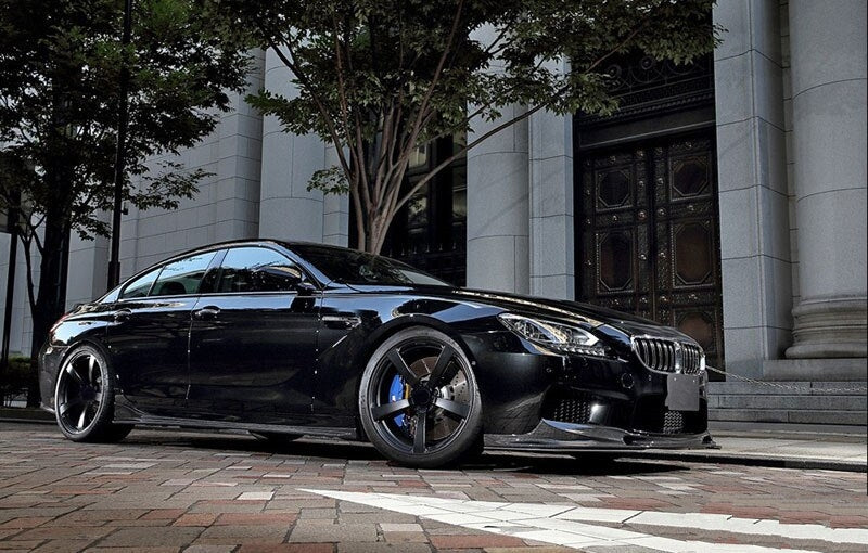 BMW M6 (F06/F12/F13) 3D Design Style Carbon Fibre Front Lip Spoiler