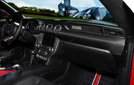 Mustang 6th Gen Carbon Fibre Trim Kit is made of high-quality 2*2 3K Twill Carbon Fibre and FRP Composite. It is designed to match the fit and finish of the stock bezel to restore the appearance of your vehicle's dashboard. Carbon Fibre Interior dashboard trim is designed with the style and aggressive nature of the Ford Mustang in mind to give you the best look possible on your Mustang.