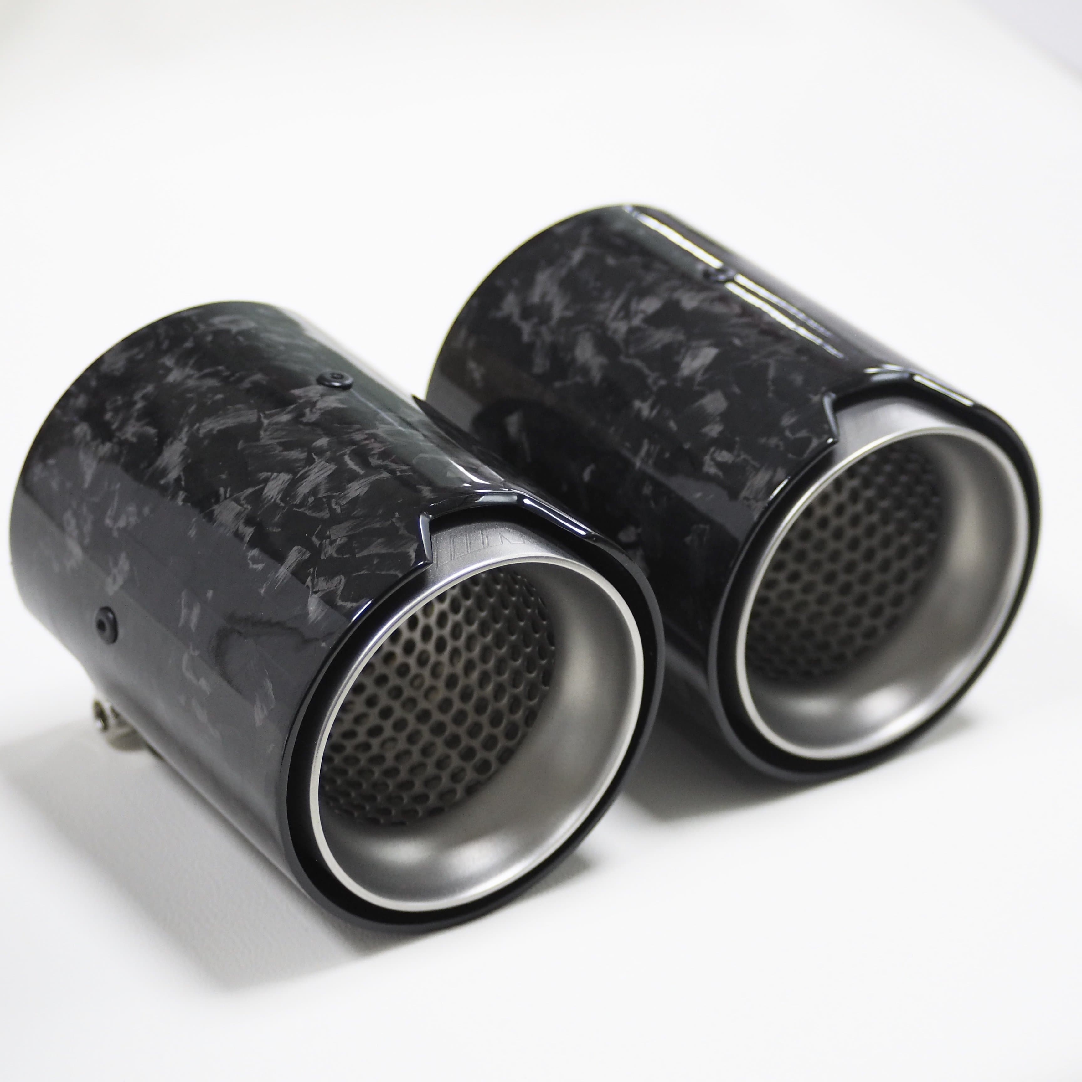 BMW M4 (F82/F83) Forged Carbon OEM M Performance Style Exhaust Tips