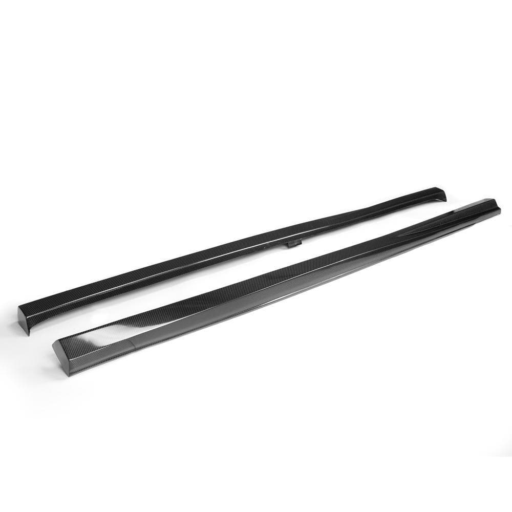 Mk7 Golf GTI Oettinger Style Carbon Fibre Rear Diffuser, Manufactured from Carbon Fibre and FRP, these Oettinger Style Side Skirts are the perfect addition to any Mk7 Golf GTI Side. Golf Mk7 Side Skirts. For the Pre-Facelift Mk7 GTI Models only. 